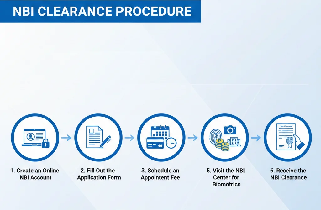 Philippines NBI Clearance Online Application and Renewal 2025 Step by step process to get the NBI Clearance certificate