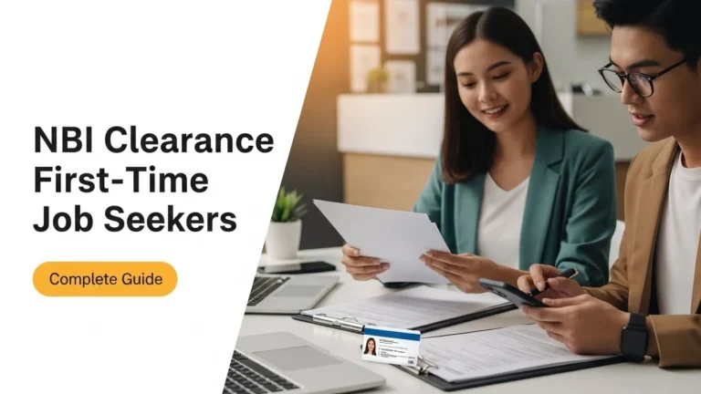 NBI Clearance First-Time Job Seekers In 2026 NBI Clearance First-Time Job Seekers In 2026