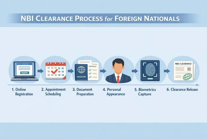 NBI Clearance for Foreign Nationals in the Philippines 2026 Step-by-Step Application Process of NBI Clearance for Foreign Nationals
