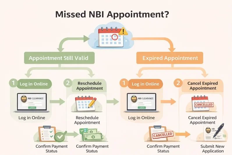 What to Do If You Missed NBI Appointment Schedule You Missed NBI Appointment Schedule