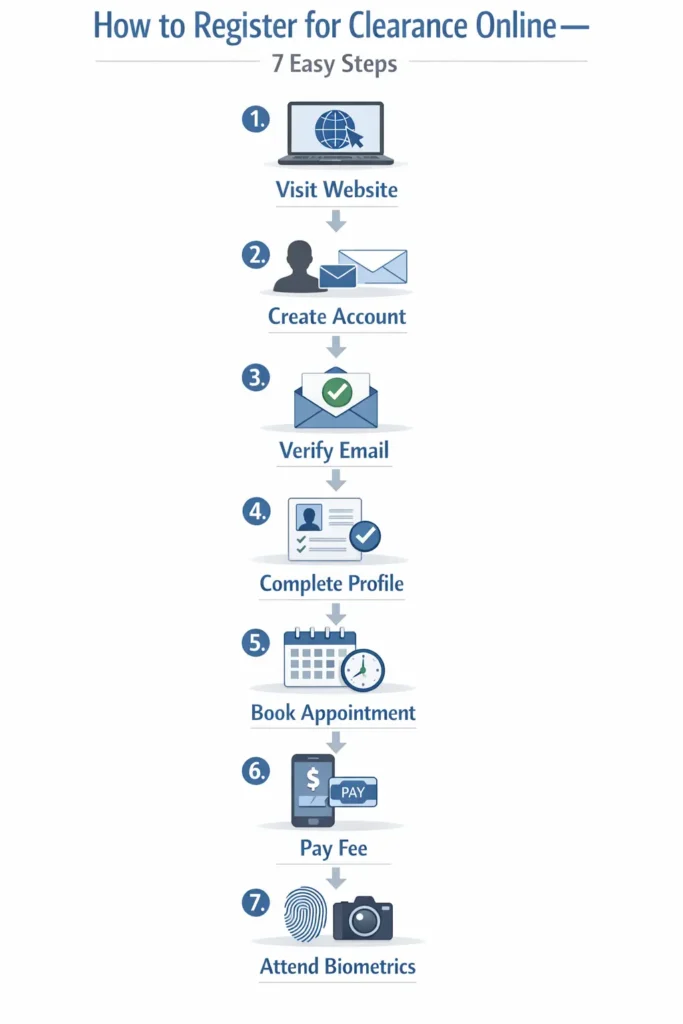 Online NBI Clearance Registration Process 2026 Steps for NBI clearance registration