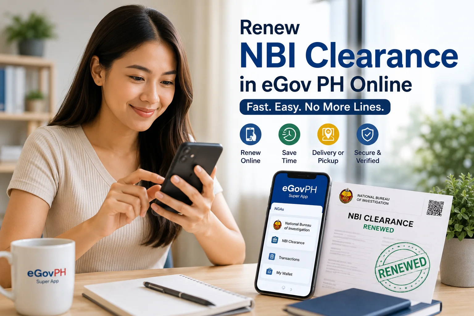 Renew NBI Clearance in eGov PH Online 2026 NBI Clearance in eGov PH Online